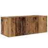 vidaXL Tv-meubelset Wandgemonteerd 6 pcs Oud Hout Bewerkt hout