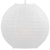 vidaXL Hanglamp E27 &Oslash;30 cm wit