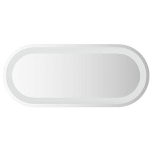 vidaXL LED Badkamer Spiegel Transparant 70 x 30 cm gehard glas