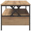 vidaXL Salontafel with Drawer artisanaal eikenkleurig 100 x 51 x 45 cm