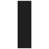 vidaXL Boekenkast/kamerscherm 40x30x103 cm bewerkt hout zwart