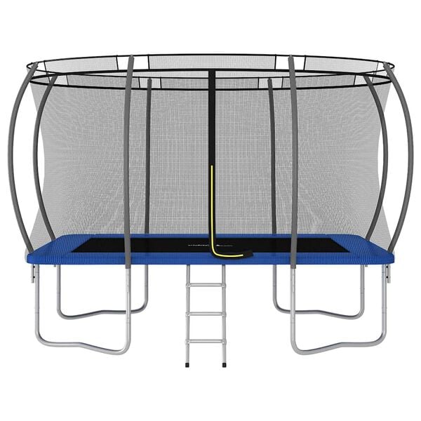 vidaXL Trampolineset rechthoekig 150 kg 335x244x90 cm