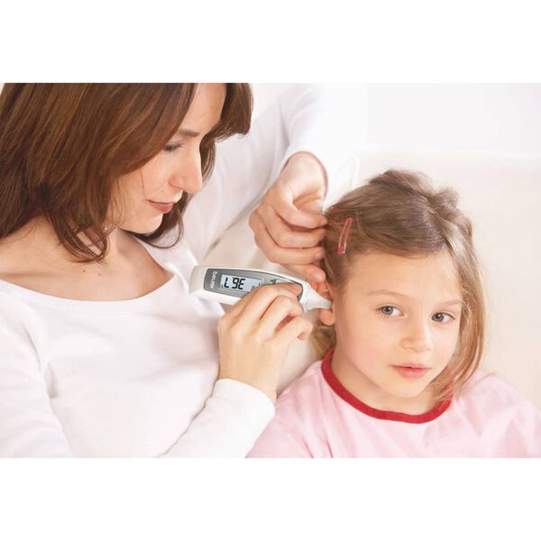 Beurer Thermometer multifunctioneel FT 65 wit en grijs