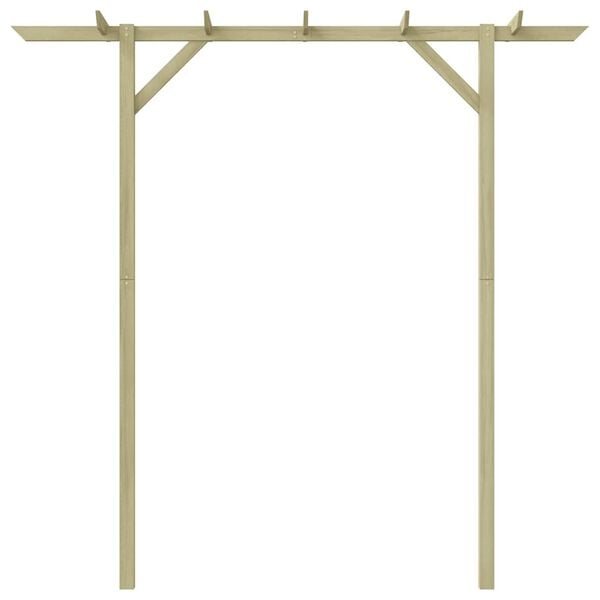 vidaXL Pergola 205x40x203 cm hout