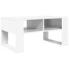 vidaXL Salontafel Wit 92 x 53 x 45 cm Bewerkt hout