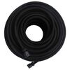 vidaXL Druppelslang 0,6'' 100 m rubber zwart