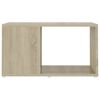 vidaXL Tv-meubel 60x24x32 cm bewerkt hout sonoma eikenkleurig