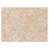 vidaXL Aanrechtblad 80x60x2,8 cm spaanplaat beige met marmertextuur