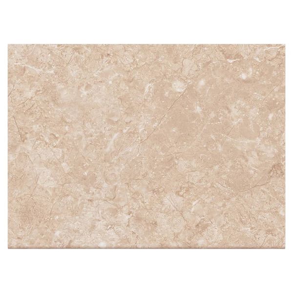vidaXL Aanrechtblad 80x60x2,8 cm spaanplaat beige met marmertextuur