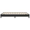 vidaXL Bedframe zonder matras 140x210 cm fluweel zwart