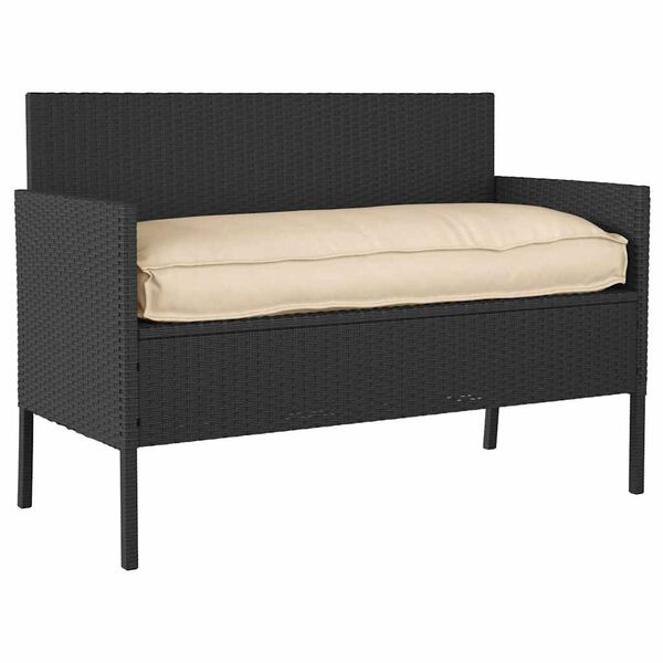 vidaXL Palletkussen voor zitting / rugleuning Beige 120 x 50 x 12 cm