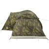 vidaXL Koepeltent 6-persoons waterdicht camouflage