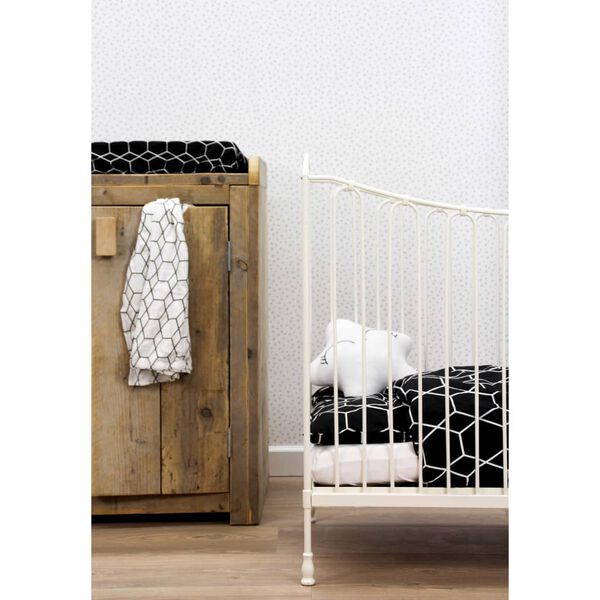 Noordwand Behang Fabulous World Dots wit en grijs