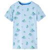 Kindershirt 104 lichtblauw