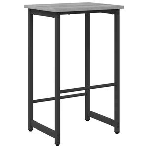 vidaXL Barkruk Grijs Sonoma 40 x 32 x 64 cm Bewerkt hout