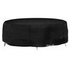 vidaXL Tuinmeubelhoes eilandlounge 10 oogjes rond &Oslash; 236x67 cm