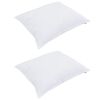 vidaXL Dekbed met kussen 3 pcs Wit Microfibre