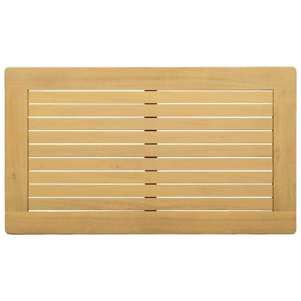 vidaXL Tuintafel 70x40x36 cm massief acaciahout