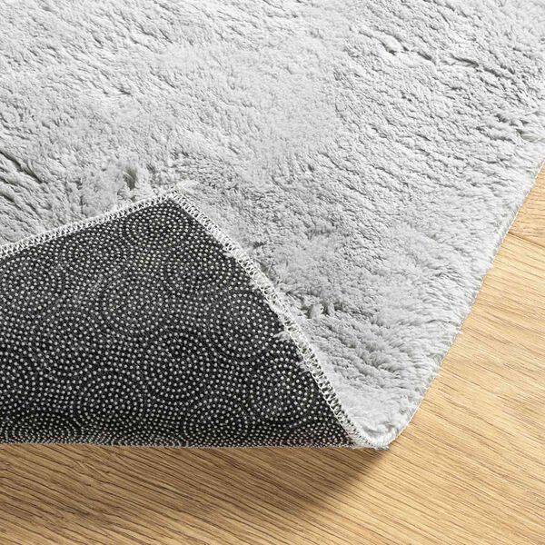 vidaXL Vloerkleden Rechthoekig HUARTE Grijs 300 x 80 cm Polyester