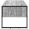 vidaXL Salontafel met lade Grijs Sonoma 100 x 46 x 40 cm Bewerkt hout