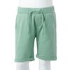 Kindershorts met trekkoord 140 lichtkaki