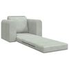vidaXL Vouwsofa Bed Lichtgrijs 98 x 71 x 83 cm Fluweel