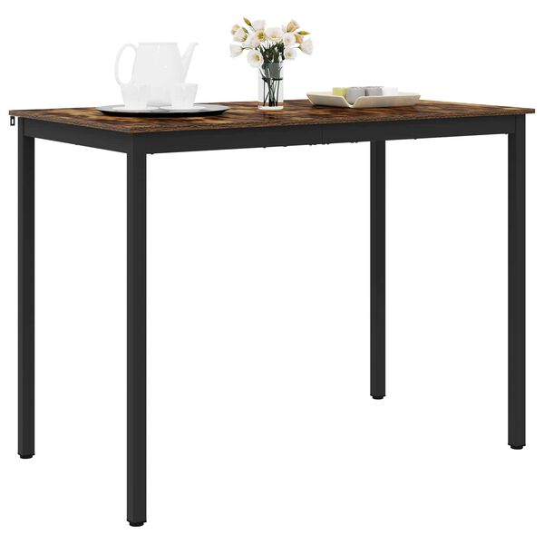 vidaXL Staande Bartafel Bewerkt hout