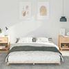 vidaXL Bedframe Bruin 140 x 220 cm Massief grenenhout