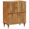 vidaXL Bijzetkast 60x33x75 cm massief mangohout