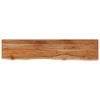 vidaXL Tafelblad rechthoekig natuurlijke rand 140x30x3,8 cm acaciahout