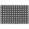 vidaXL Deurmat rechthoekig 60x80 cm rubber