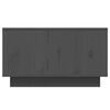 vidaXL Salontafel 55x56x32 cm massief grenenhout grijs