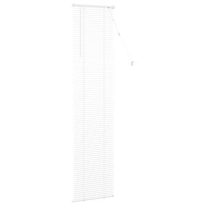 vidaXL Venetiaanse Blind Verstelbaar Wit 213 x 60 cm PVC