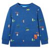 Kindertrui 128 gem&ecirc;leerd donkerblauw