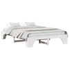 vidaXL Bedframe Wit 150 x 200 cm Massief grenenhout