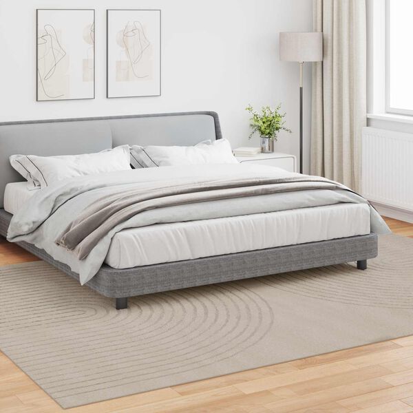 vidaXL Vloerkleden Rechthoekig Beige 340 x 240 cm