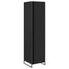 vidaXL Warderobe Zwart Eiken 50 x 50 x 200 cm Bewerkt hout