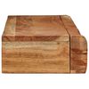 vidaXL Wandschappen 2 st 100x17x8 cm massief acaciahout