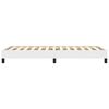 vidaXL Bedframe kunstleer wit 90x190 cm