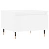 vidaXL Salontafel 50x46x35 cm bewerkt hout wit