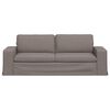 vidaXL Bank Taupe Totale afmetingen: 222 x 80 x 82 cm (B x D x H)