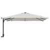 vidaXL Tuinparasol Zand 248,5 x 247,5 x 160 cm Polyester en staal