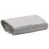 vidaXL Dekzeil 650 g/m&sup2; &Oslash; 2,8 m grijs