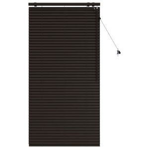 vidaXL Venetiaanse jaloezie Donkerbruin 90 x 160 cm 35 mm