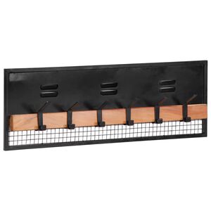 vidaXL Wandkapstok 90x11x30 cm massief mangohout mango