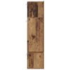 vidaXL Tv-meubelset Wandgemonteerd 6 pcs Oud Hout Bewerkt hout