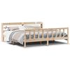 vidaXL Bedframe zonder matras massief grenenhout 180x200 cm