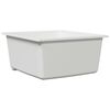 vidaXL Keukenwasbak Wit 38 x 44 x 20 cm Graniet