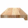 vidaXL Vensterbanken 2 st onbehandeld 80x20x2 cm massief eikenhout