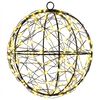 vidaXL Kerst Finial Licht 200 LED's Warmwit Diameter 20 x 22 cm